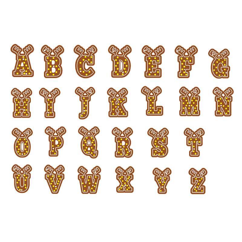 Antler Capital Letters Metal Cutting Dies Stencil DIY Scrapbooking Album Paper