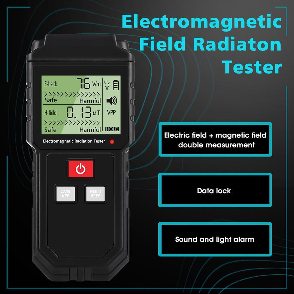 Electromagnetic Radiation Tester Electric Field Magnetic Field Dosimeter