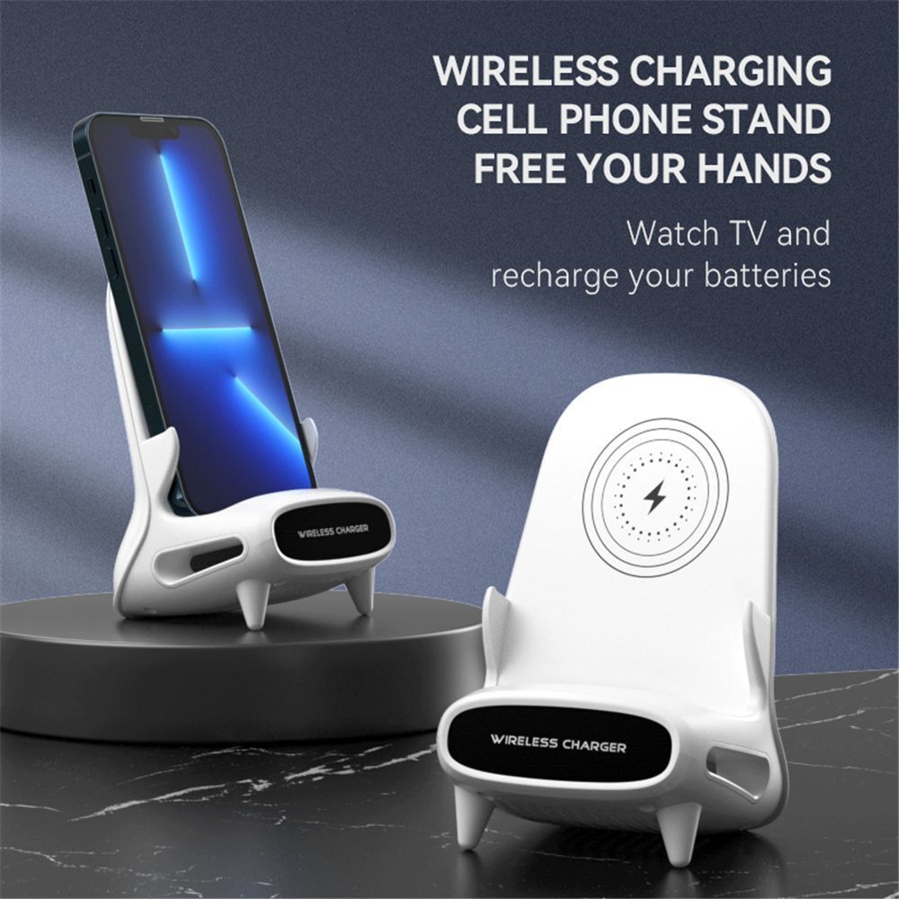 Portable Mini Chair Phone Holder Phone Wireless Charger Fast Charger