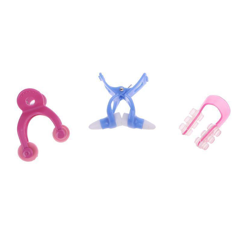3Pcs Nose Lift Up Shaping Clip Shaper Kit Straightening Beauty Correction Set