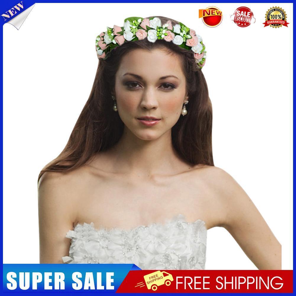 The Bride Headdress Headdress Flower Children's Wreath Tire