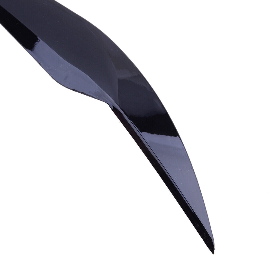 Gloss Black Headlight Eyebrows Eyelid Cover fit for BMW F30 F31 318i 12-18 New