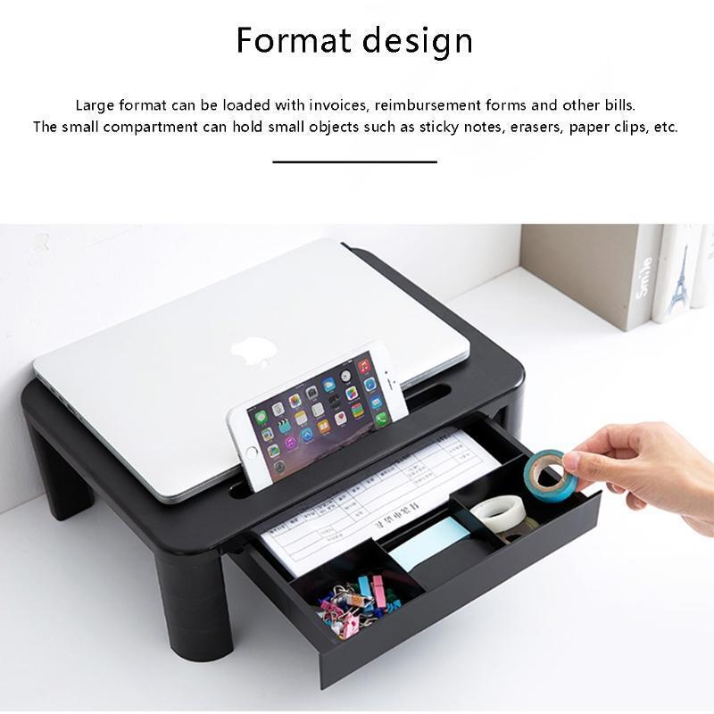 Desktop Monitor Stand for Laptop Computer/PC/TV,Relieve Neck Pain