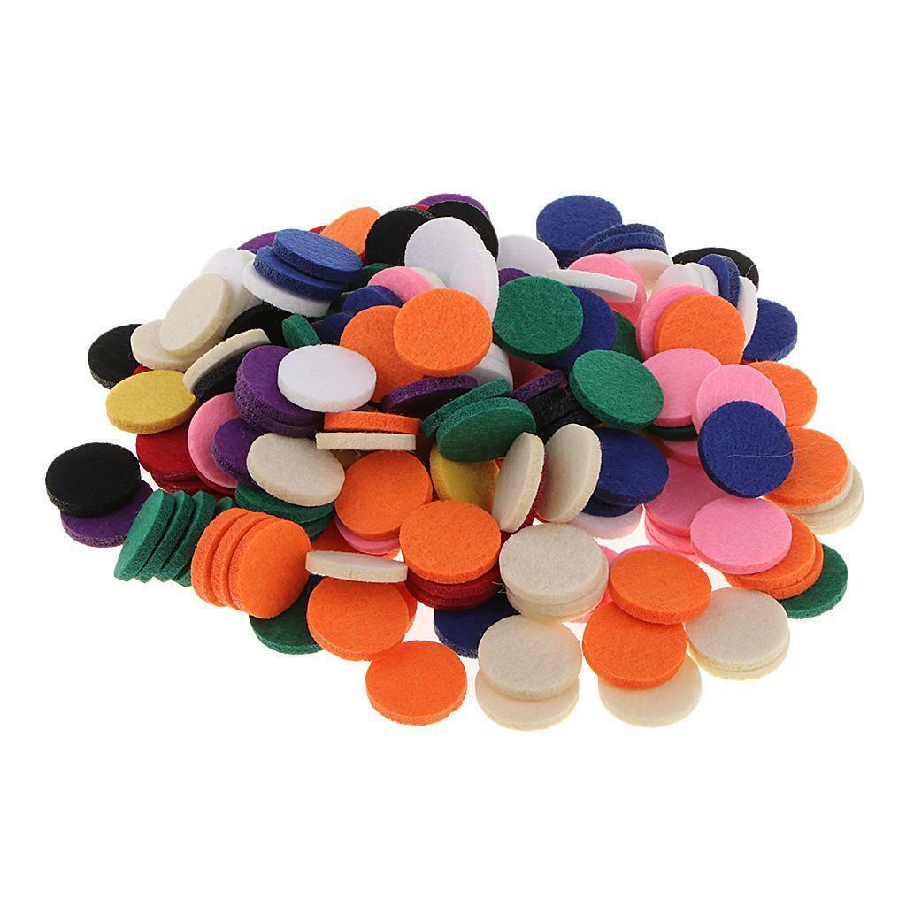 400x Aromatherapy Essential Oil Diffuser Car Vent Refill Pads Round 21mm
