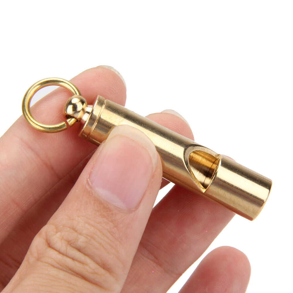 Outdoor Camping Hiking EDC Emergency Survival Aid Whistle Keychain
