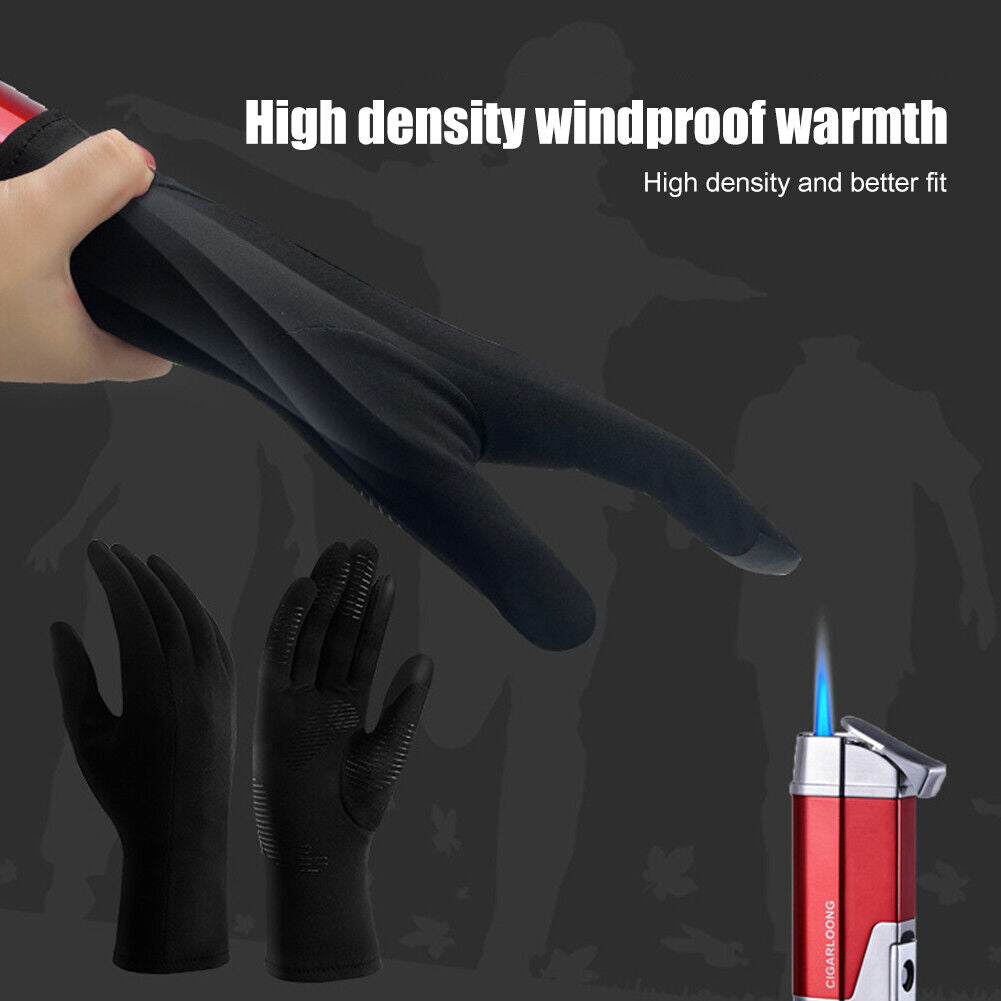 1 Pair Winter Bike Cycling Gloves Touch-Screen Mittens for Men Women (M)