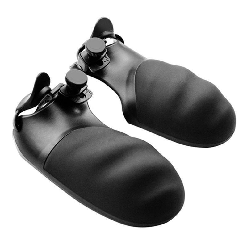 2PCS Anti-slip Handle Grip Cover for Playstation 4 PS4 Controller Accessories