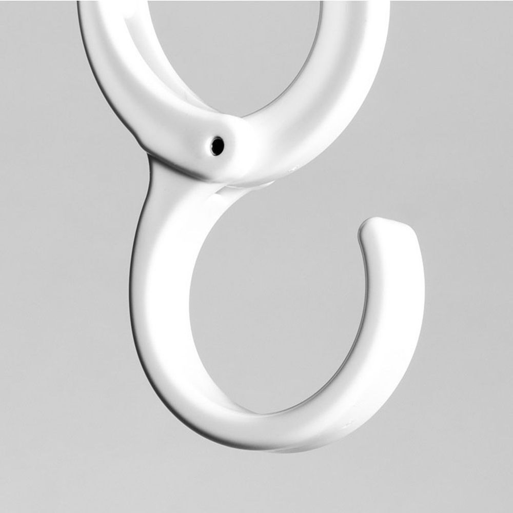 Buckle Rail Crossbar Clips Desk Hook S shape Hooks Hanging Coat Hanger