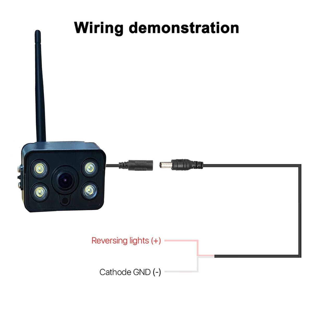 Truck Backup Camera Rear View Camera Monitor for Tractor Driving Truck