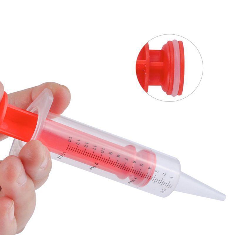 2Pcs Dog Cat Medicine Feeder Small Pet Medical Tablet Feeding Syringes Pusher