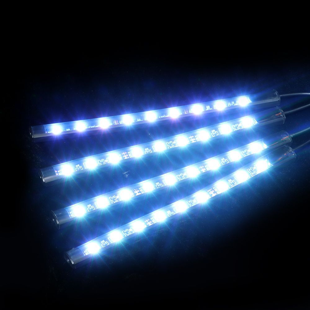 Car Decorative Light Strip Car Interior Footwell Strip Lights Atmosphere Lamp