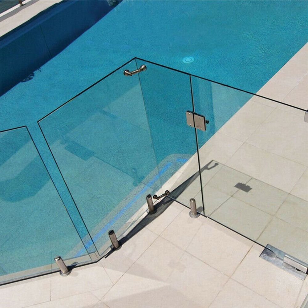 Floor Stand Railing Accessories Glass Clamp Pool glass Clip Guardrail Bracket