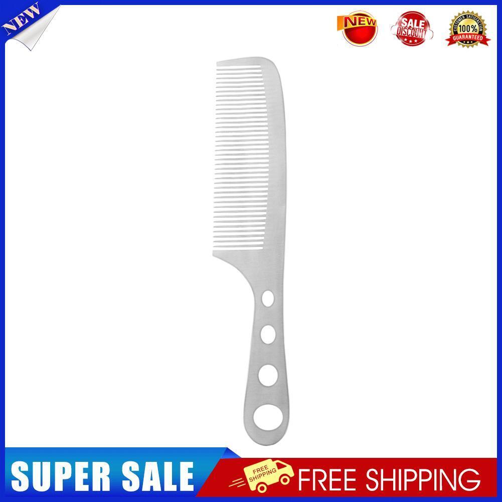 Space Aluminum Anti-static Comb Barber Hairdressing Styling Hair Brush (S)