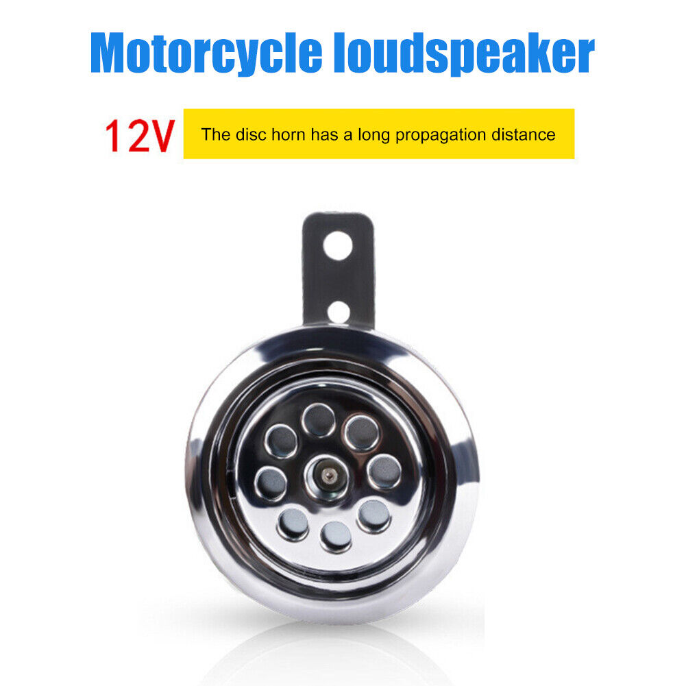 Universal Motorcycle Horn Loud Electric Horn for Scooter Electric Bike 12V?