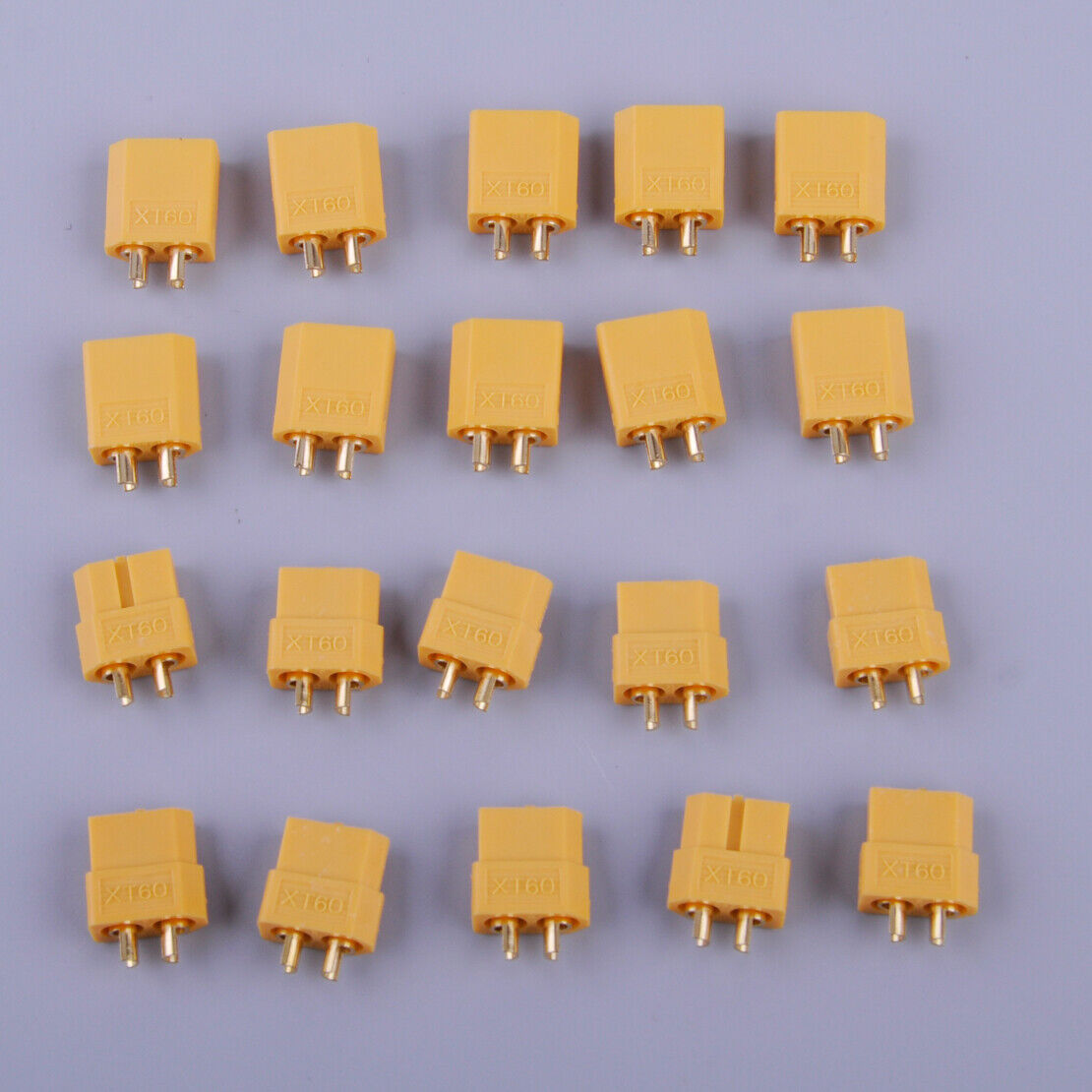 20Pairs XT60 Bullet Connectors Plugs Male Female fit for RC Lipo Battery Li