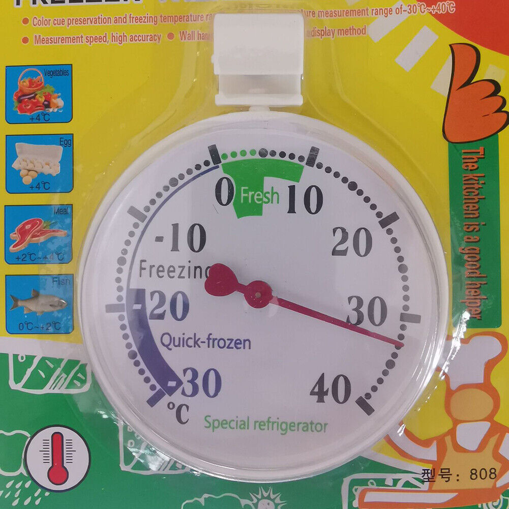 Fridge Cold Storage -30-40 Hanging Dial Type Thermometer Temperature Gauge