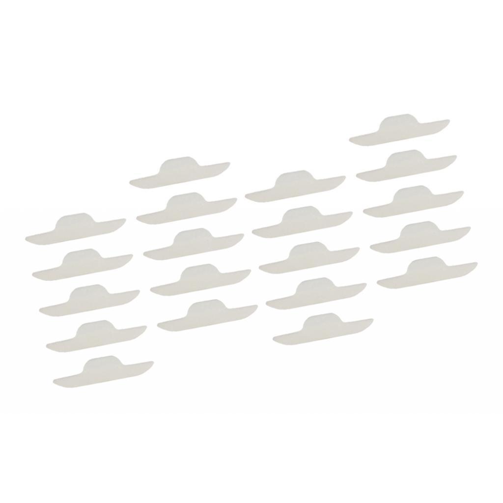 20x Disposable Collar  Sweat Mat Self-Adhesive Shirt  Pad