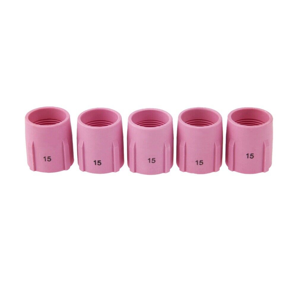 TIG Welding Alumina Ceramic Cup Collet Body Back Cap for WP9/17/18/20/26 Torch