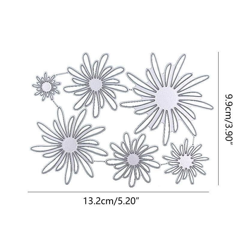 Flower Pattern Metal Cutting Dies Embossing Dies Stamps for DIY Embossing Album