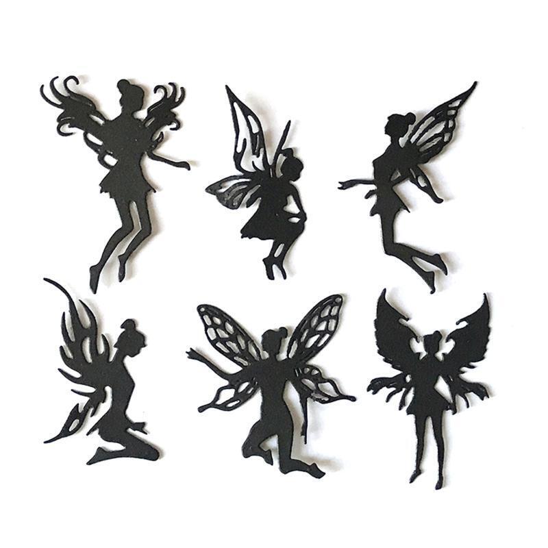 Fairy Angel Set Cutting Dies Stencil Scrapbooking DIY Album Stamp Paper Card