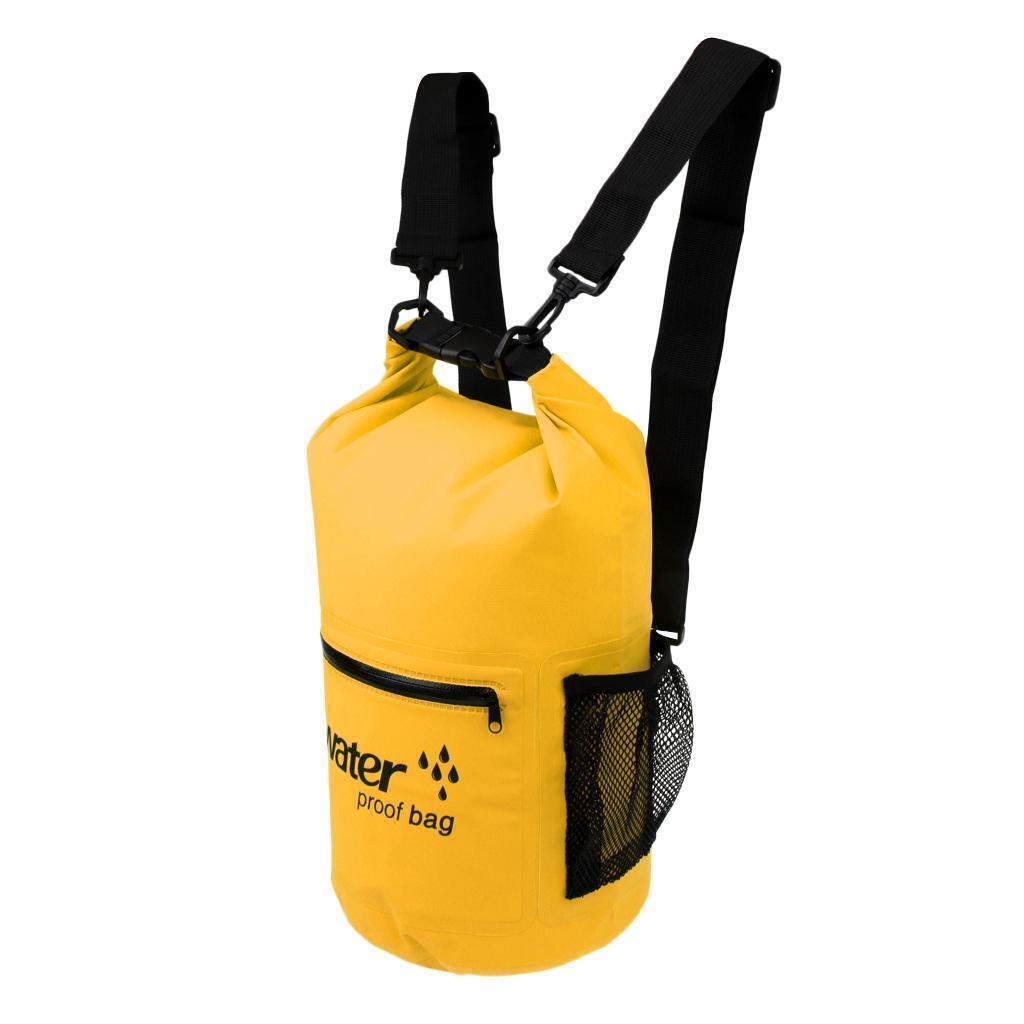 10L 20L Waterproof Roll Top Dry Compression Backpack for Canoe Kayak Sailing 10L