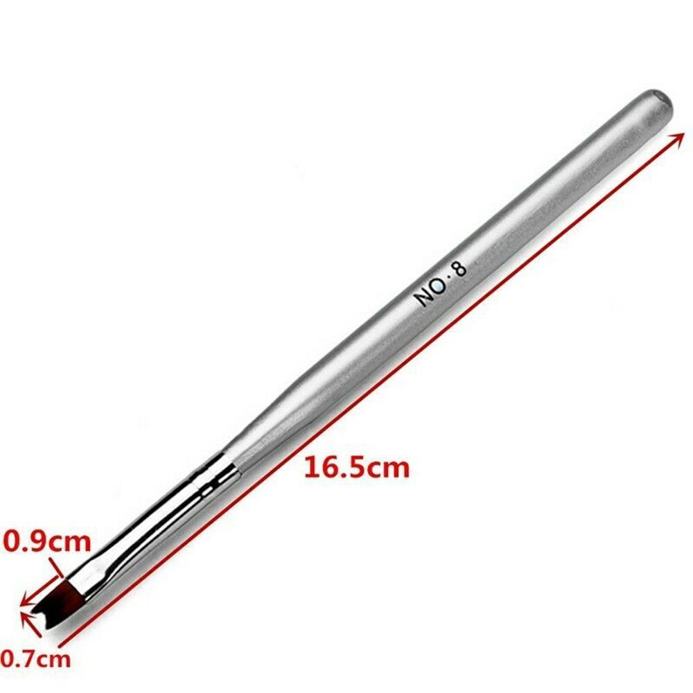 Nail Art Pen Acrylic French Tips Nail Art Brush Half Moon Shape French Drawing