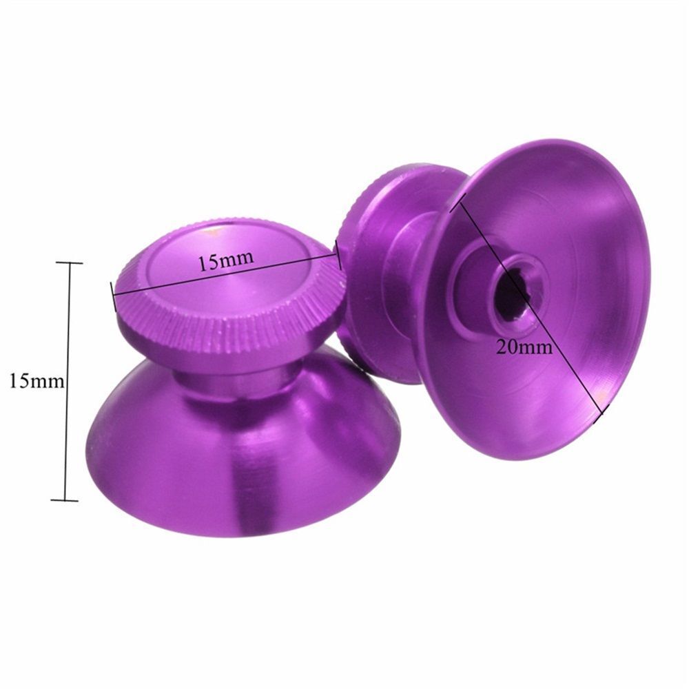 Caps Cover Grip Aluminum Controller Joystick Analog Thumbstick For PS4 Xbox One