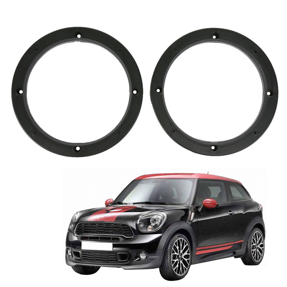 Universal 6.5 Inch Beveled Car Speaker Spacer Adapter Refitting Audio Mat