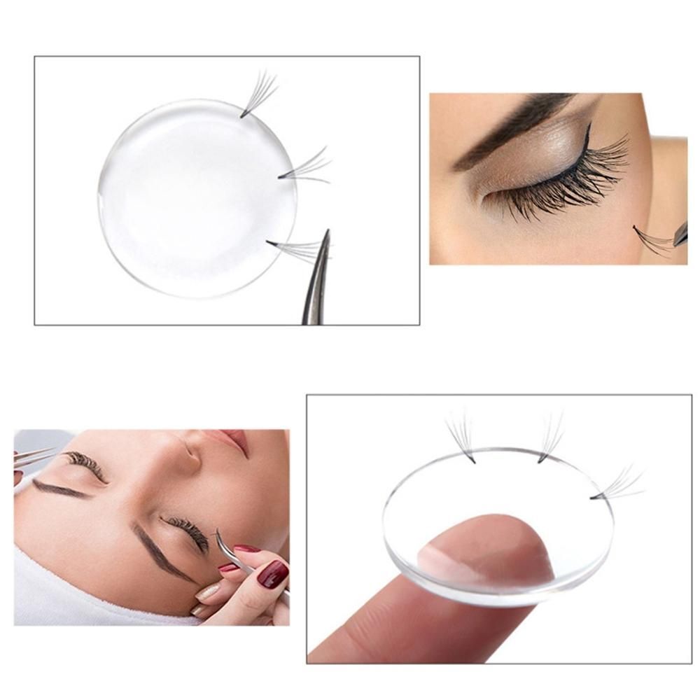 Lashes Grafting Tray Eyelash Pads Extension Palette Individual Eyelash Holder