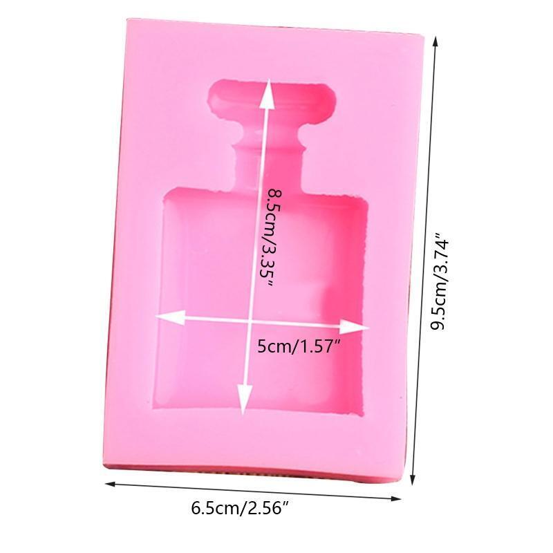 Perfume Bottle Shape Silicone Mold Multifunctional Wedding Cake Decorating Tools