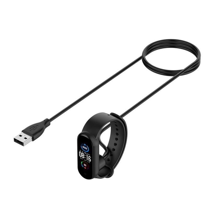 1m Magnetic Charging Cable USB Charger Holder Stand for Mi Band 7 Smart Bracelet