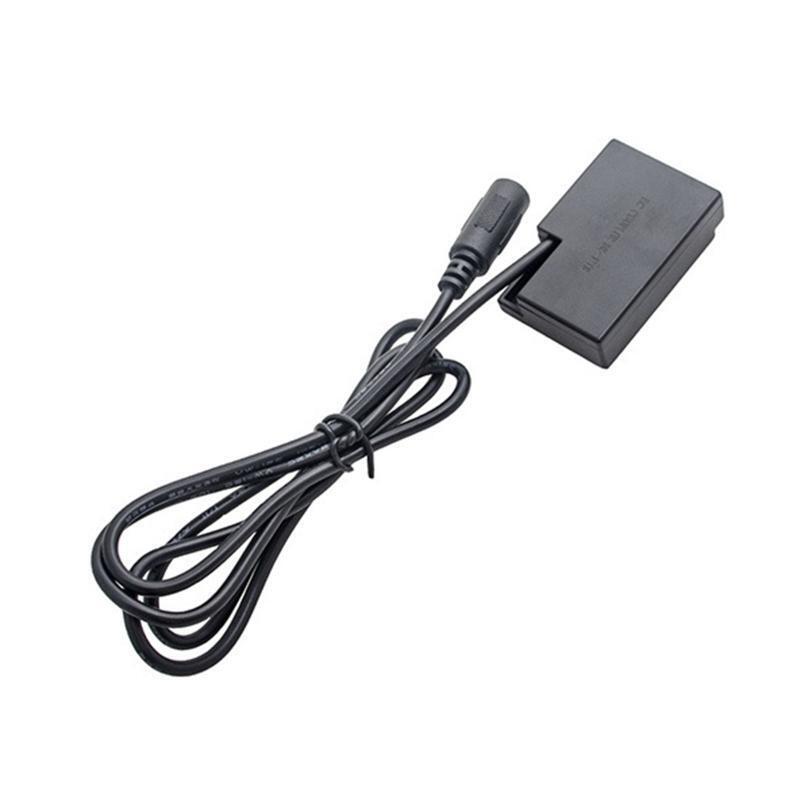 LP-E17 DR-E18 DC 5.5x2.1mm Coupler Adapter Power Supply Replace Dummy Battery