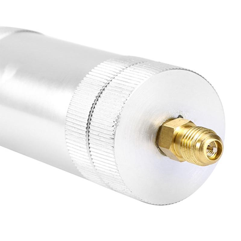 Quick Coupler 1/4" 1OZ Hand Turn Screw-in Coolant Filling Tube Injection Tool
