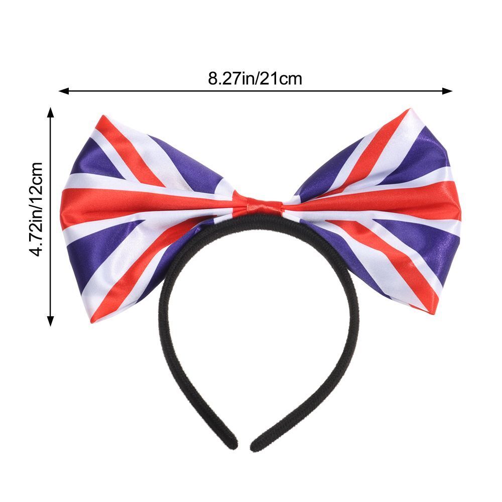 Decor Festival Headband Headwear Platinum Jubilee Union Jack Headband Hairband