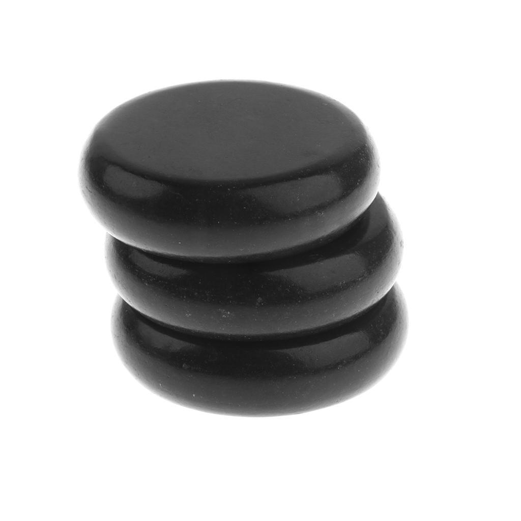 6pcs/ lot Large Hot Spa Rock Basalt Stones Massage   Natural Stone 6x6cm