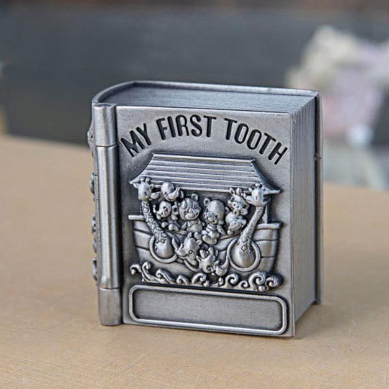 Baby First Tooth ? Curl Moisture Proof Storage Case Mini Portable Container