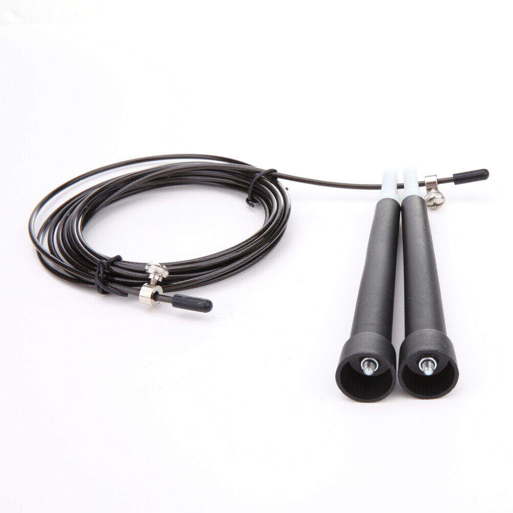 Speed Wire Skipping Adjustable Jump Rope Fitness Sport Exercise Cardio