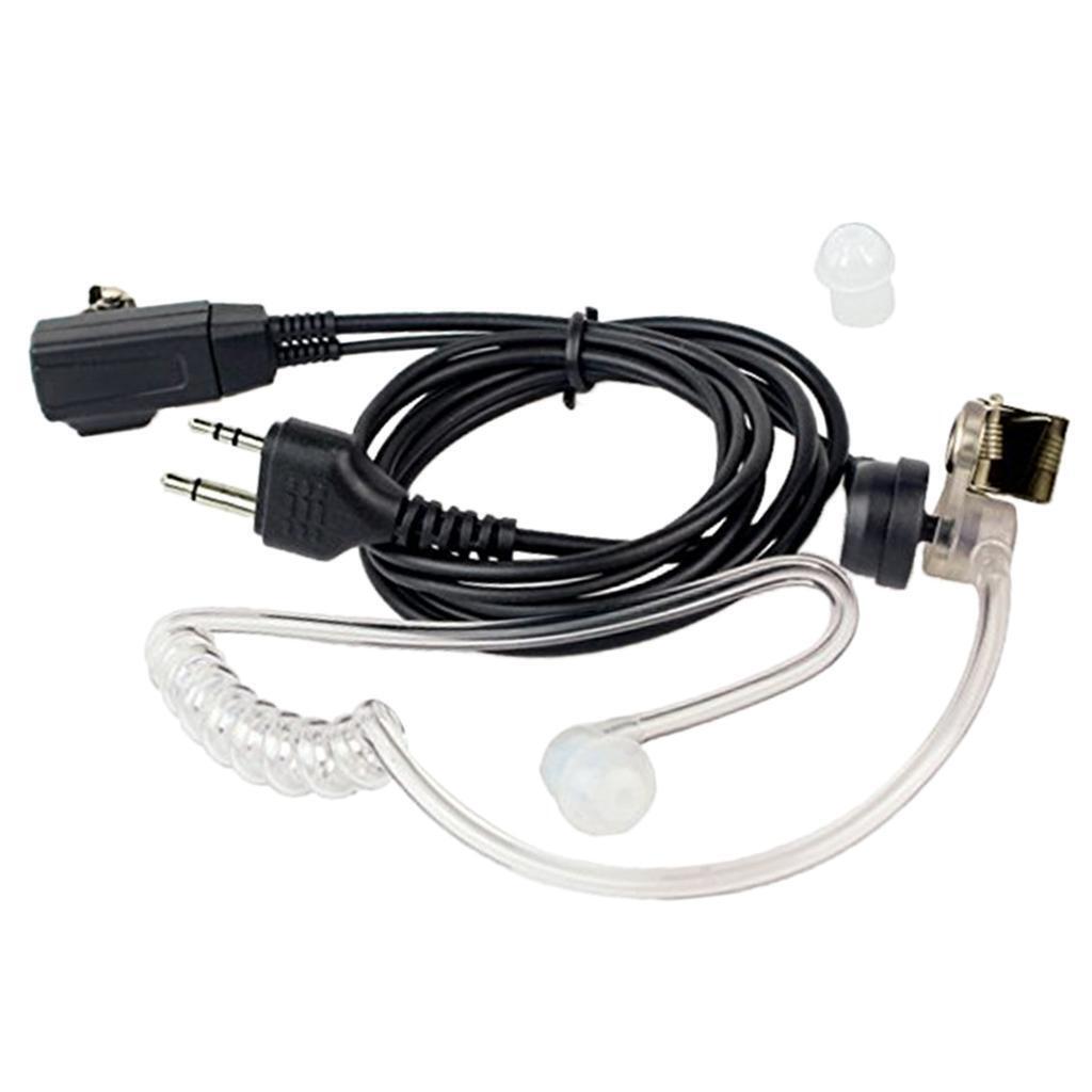 Walkie Talkies Earpiece Mic Acoustic Tube Headset for Midland GXT250/255/325