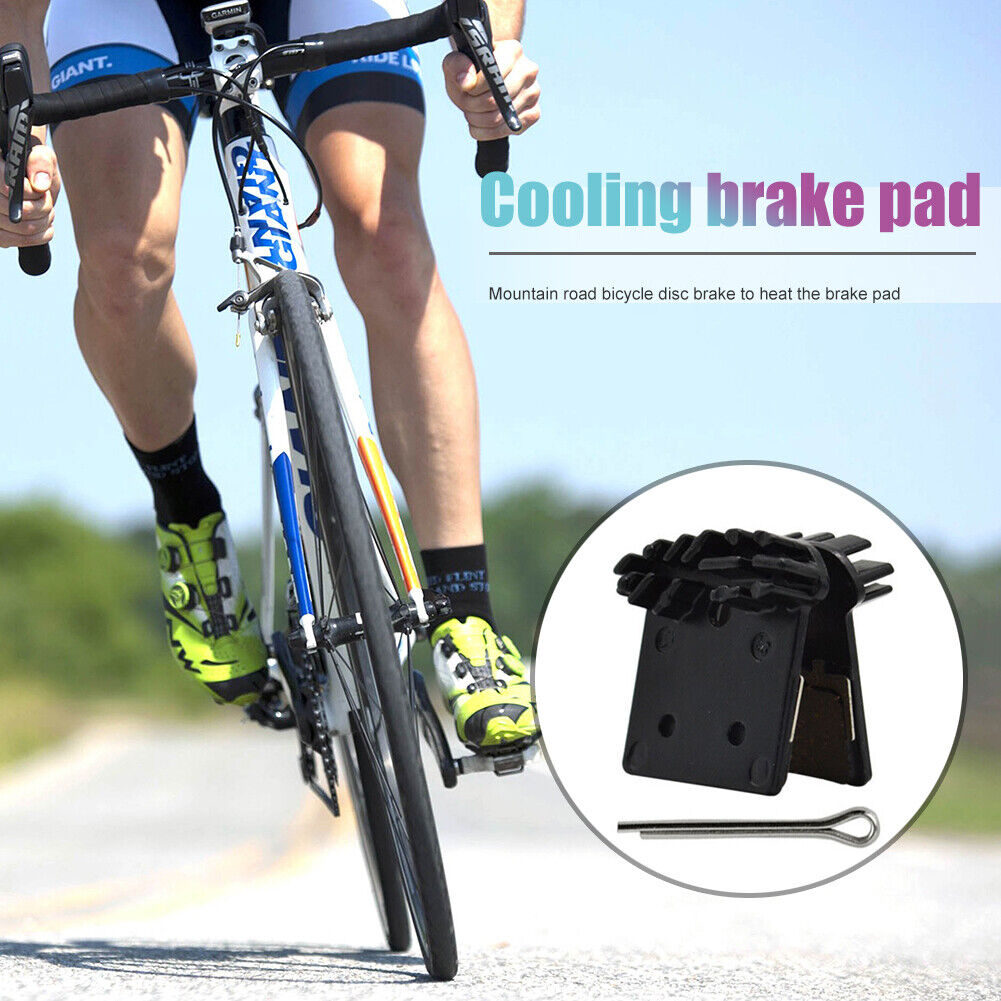 1 Pair MTB Bike Cooling Fins Heat Radiation Brake Pad for M9000 M9020 M987