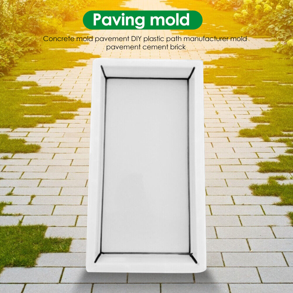 Reusable DIY Manually Paving Cement Brick Concrete Mould Garden Path Maker