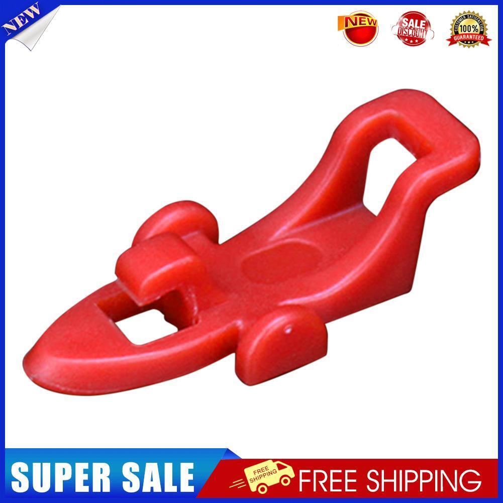 Fishing Hook Keeper Fishing Rod Lure Bait Safety Holder Plastic Hanger(Red)