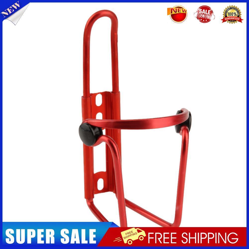 Aluminum Alloy Bicycle Water Bottle Stand MTB Bike Kettle Bracket (Red)
