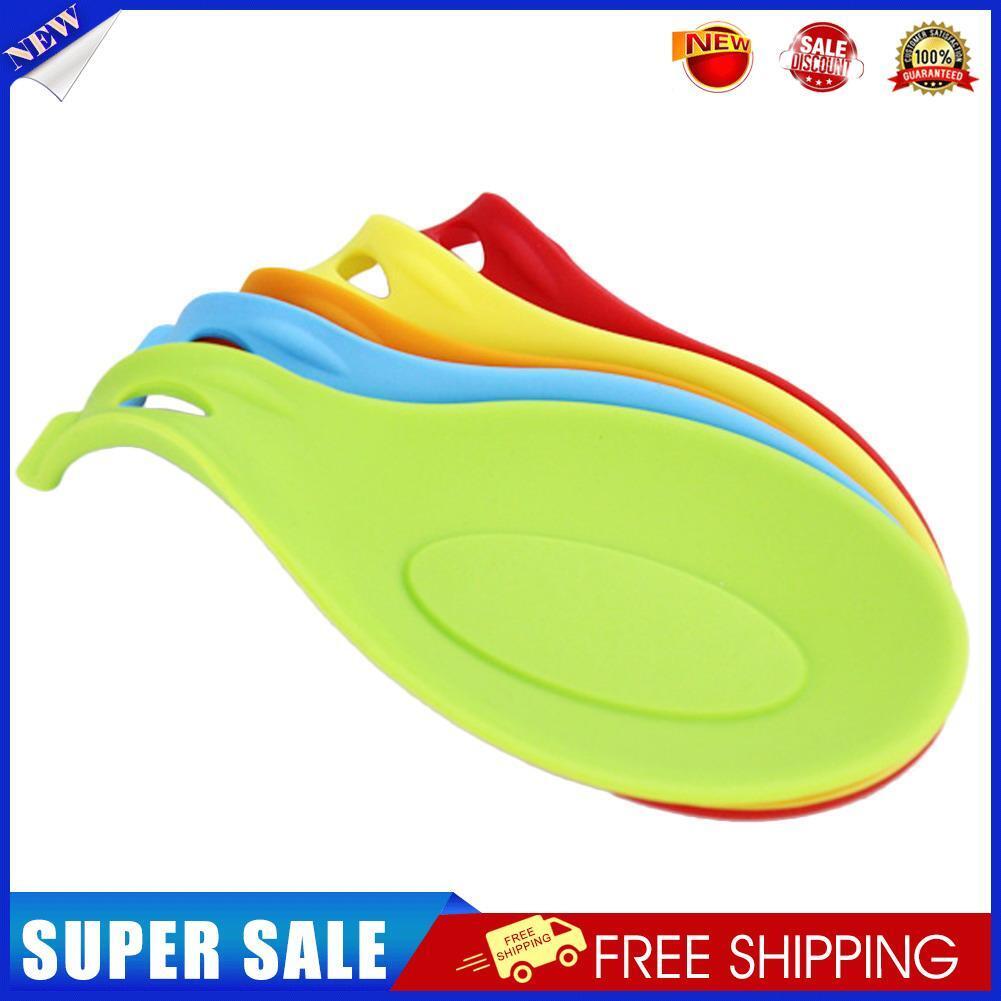Silicone Spoon Insulation Mat Placemat Drink Glass Coaster Tray