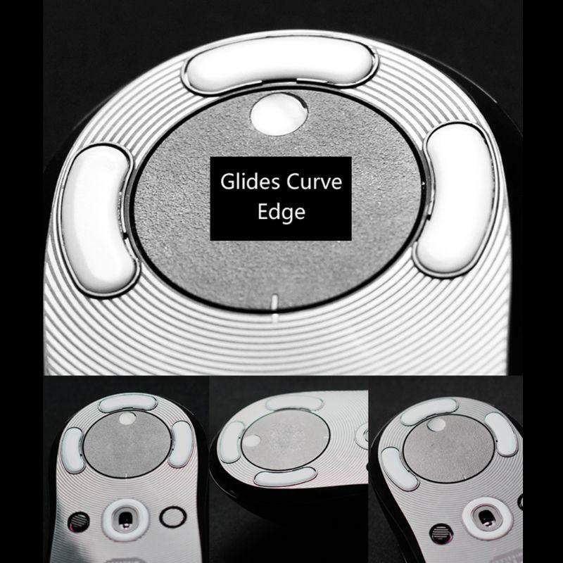 2 Sets/pack Tiger Gaming Mouse Feet Skate For ZOWIE ZA13 White Mouse Glides