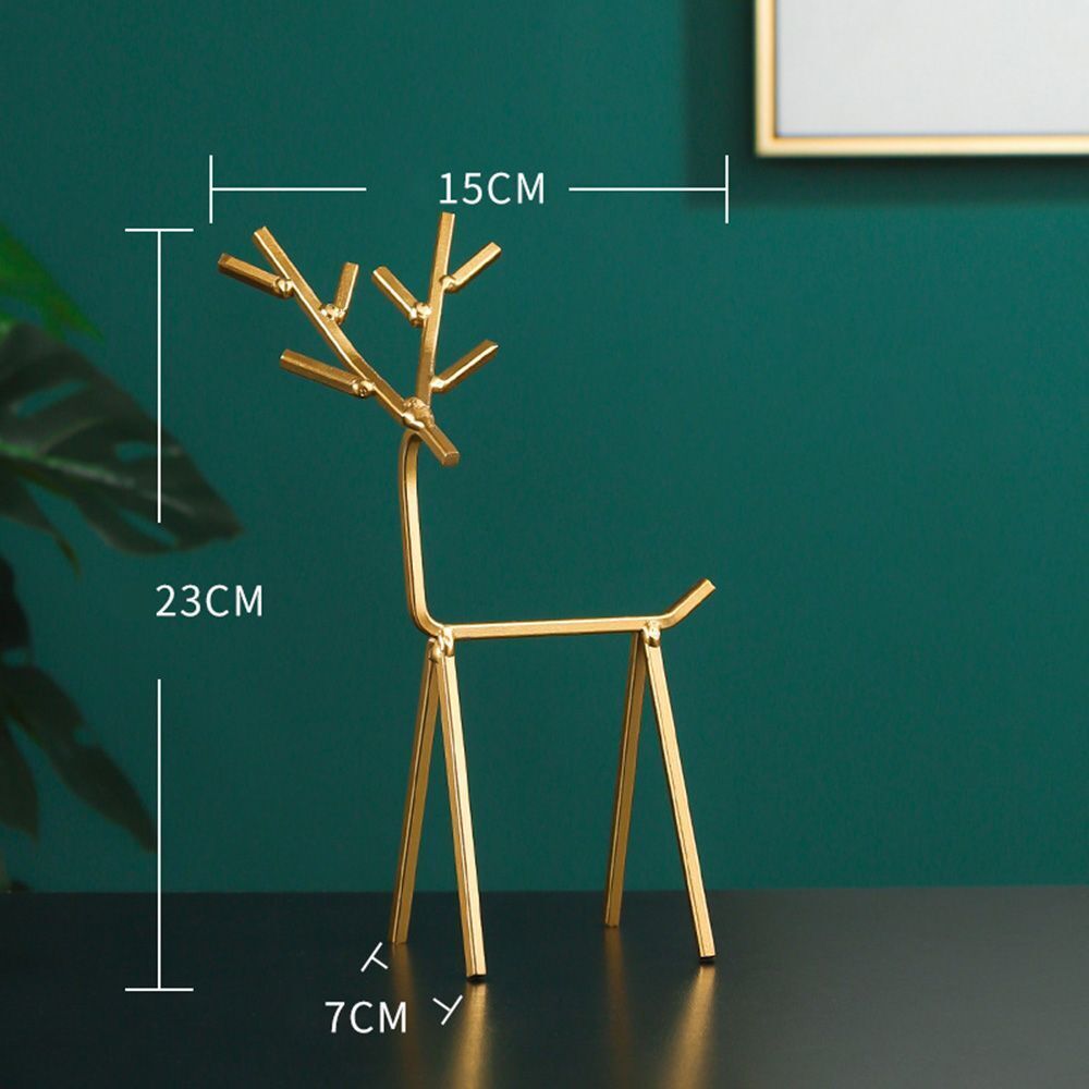 Organizer Necklace Display Stand Deer Decorative Ornament Earrings Holder