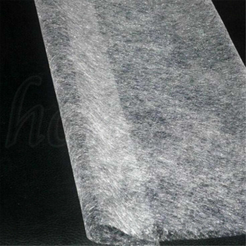 23g Double Sided Fusible Interfacing Fabric Buckram Tape Non-woven DIY Cloth 1M