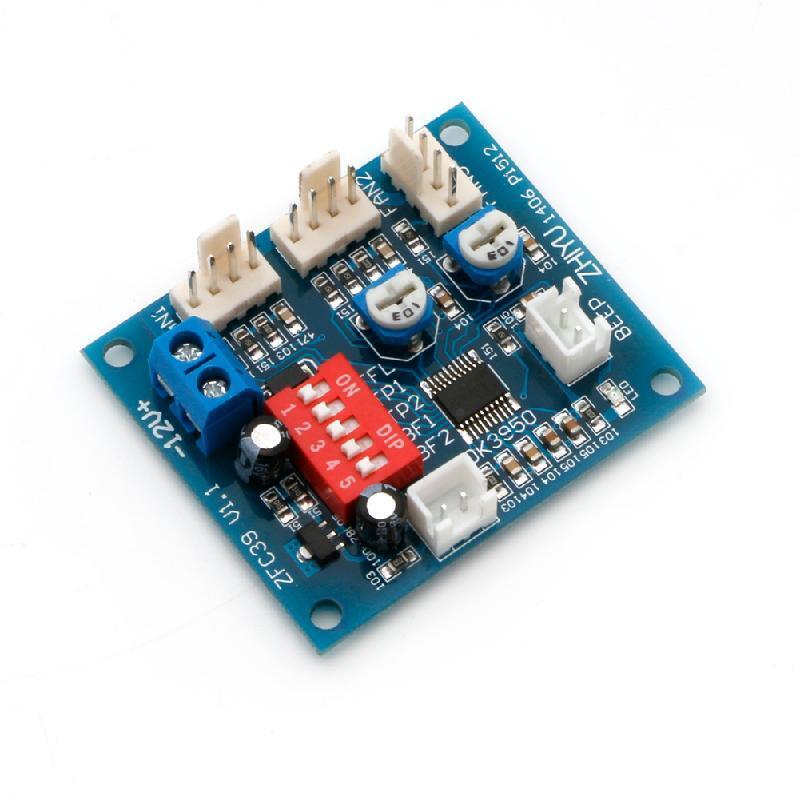 PWM 12V CPU PC Fan Temperature Control Speed Controller Module High-Temp Alarm