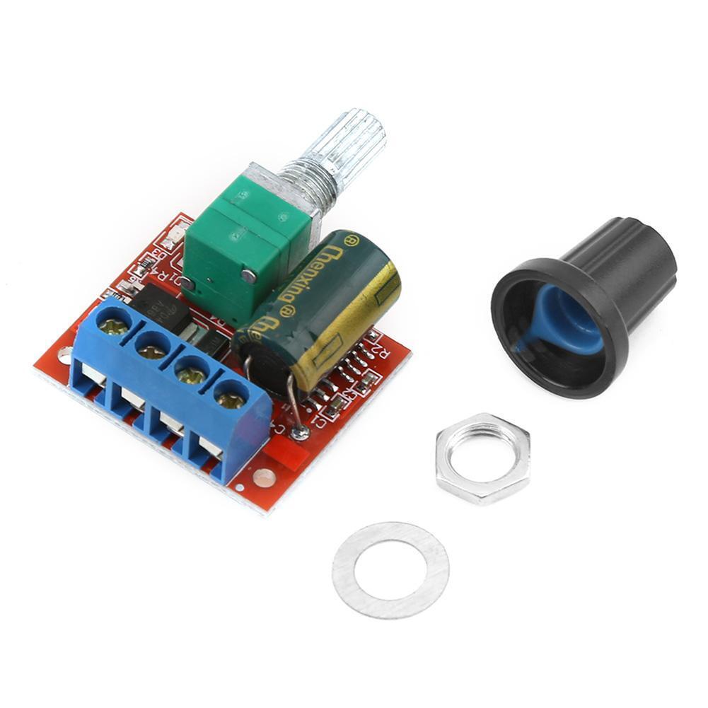 Mini 5A 90W PWM 5-28V DC-DC Motor Speed Controller Module Speed Regulator