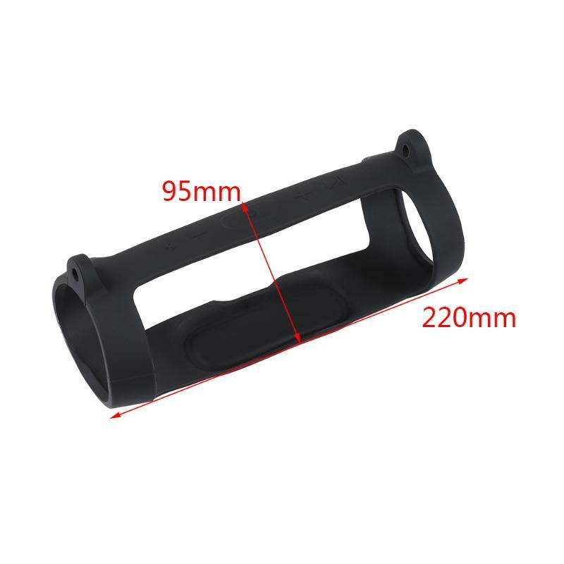 forJBL CHARGE ESSENTIAL Speaker Protective Silicone Case with Shoulder Strap