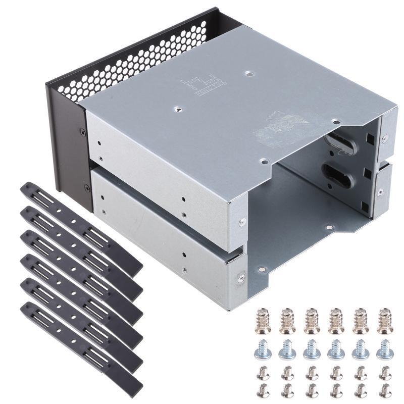 3.5 To 5.25 Three-Disc 3.5-Inch Hard Drive Cages 2 Chassis Drives